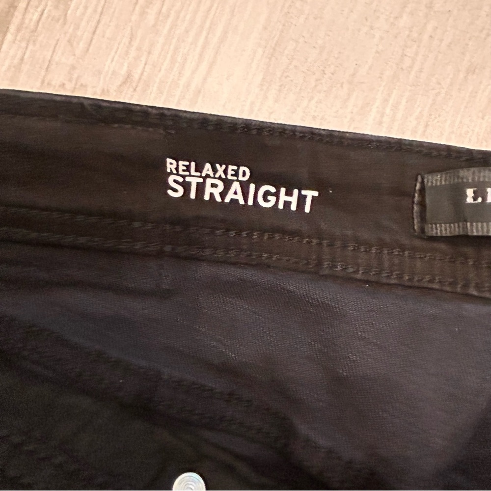 NWT Liverpool Size 33 Men's Black Slim Straight Jeans - Picture 4 of 7